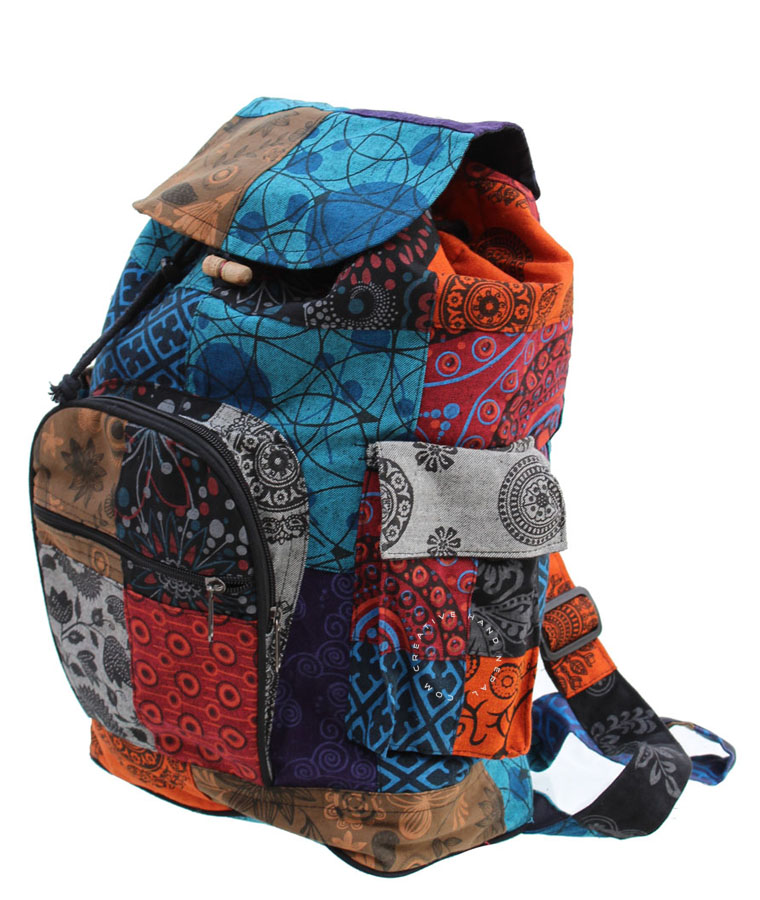 Recycled Jute Rice Bag Backpack Creativehand Nepal